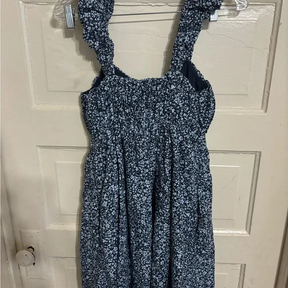 Abercrombie & Fitch Blue Floral Midi Dress - Picture 2 of 5